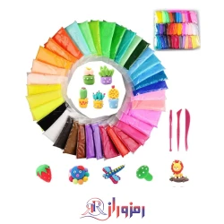 اسلایم مدل سازی 36 رنگ سیمور simuer
